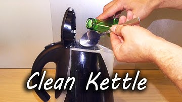 How to Remove Limescale from your Kettle