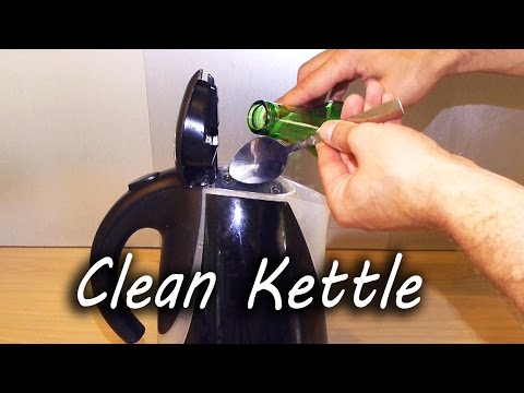 How to Remove Limescale from your Kettle