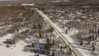 Douglas County WI, BelleAire Estates  Town of Lakeside **NO Audio ** Drone Footage