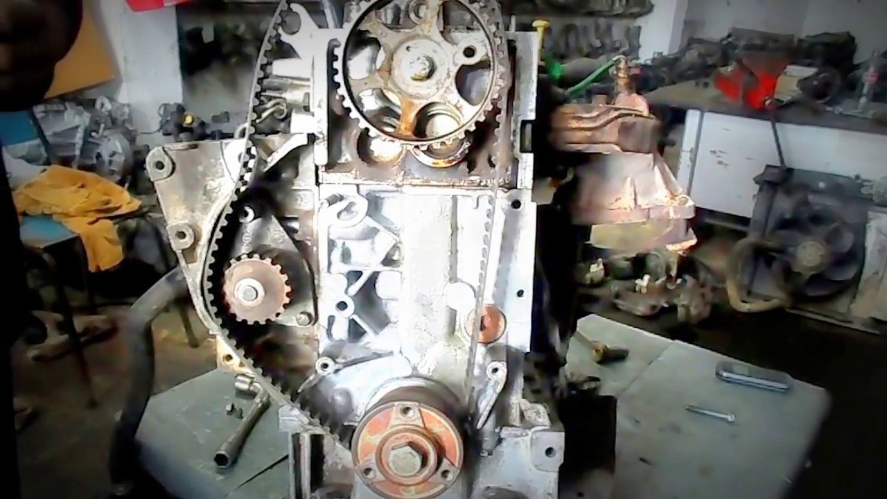 تركيب حزام مسنن كاتينة - Calage katina  peugeot - 206, 205,C15 Saxo Partner Berling