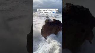 When Ingrids Depression Hits Nazaré, Portugal