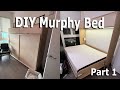 Building a Horizontal Murphy Bed with Cheap Amazon Springs - Part 1