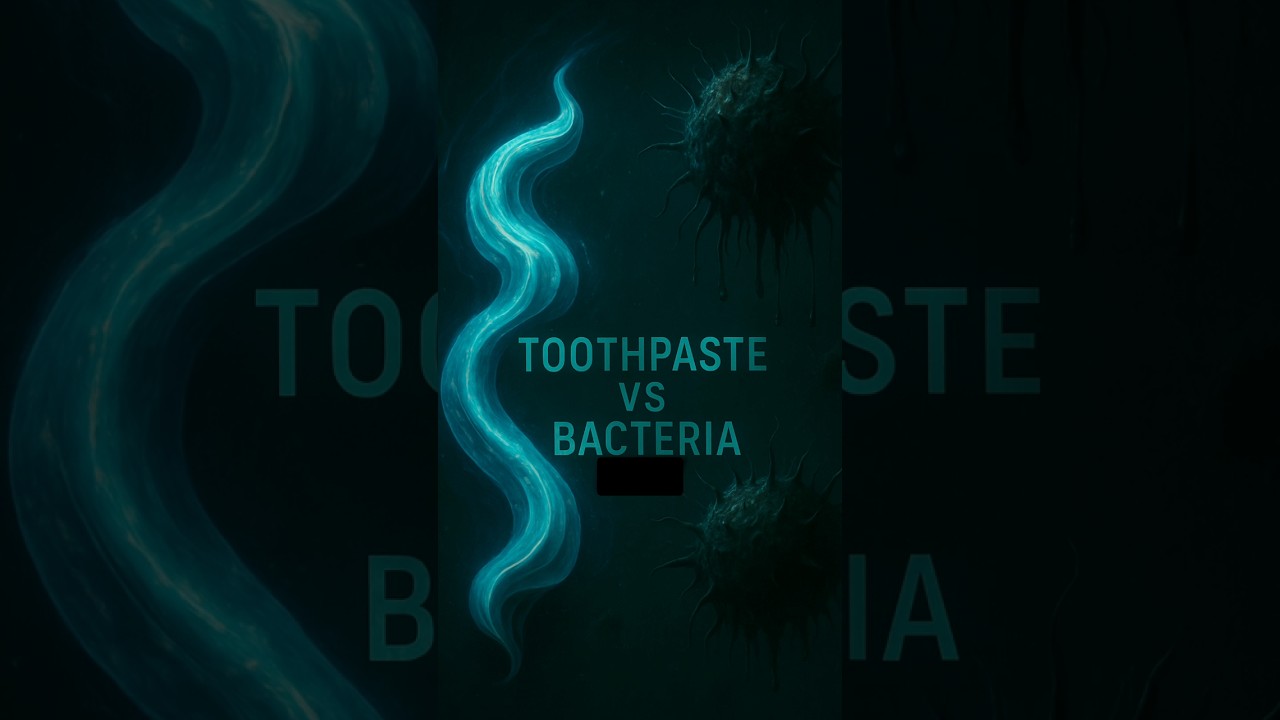 Toothpaste Vs Bacteria Who Wins Under the Microscope?⚠️