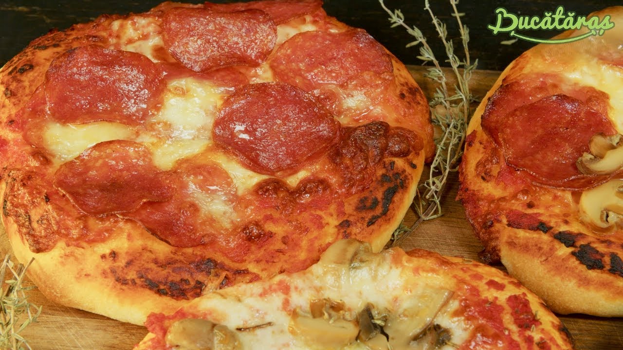 Aceasta reteta rapida de MINI-PIZZA este irezistibila!🍕| Bucataras TV
