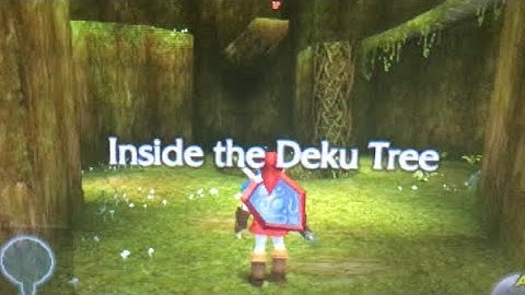 Enter Deku Tree as Adult Link | Ocarina of Time 3D Glitch