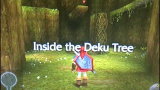 OoT] Enter Deku Tree as Adult Link  Ocarina of Time 3D Glitch : r/zelda