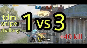 Random 3 players call me Noob challenge for 1vs 3 TDM room #Pubgmobile #pubg