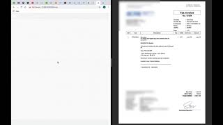 Invoice data extraction and PO Matching