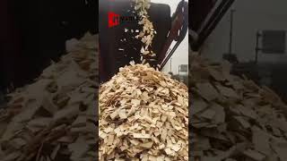 Heavy Duty Wood Chipper Machine for Processing Tree Logs #WoodChipper #Mantomachinery