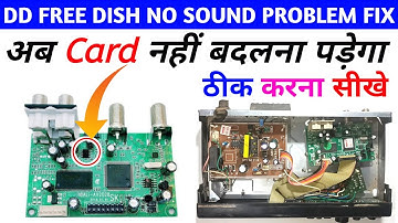 Dd free dish audio problem | Dd free dish no sound problem | Dd free dish sound problem solution
