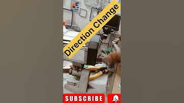 How To Chenge Direction|SERA SERVOMOTOR#azmi #electronics #sewingmachine #servomotorrepair #shorts