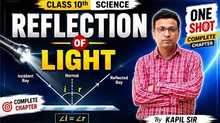 Reflection of light class 10 th science one shot with numericals explanation 