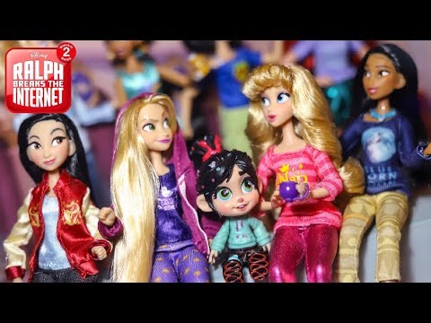 vanellope princess doll set