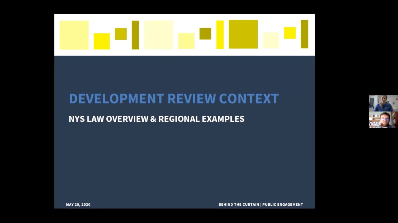 PLACEMAKING 101: Land Use Process (Live Webinar, 5/20/20)
