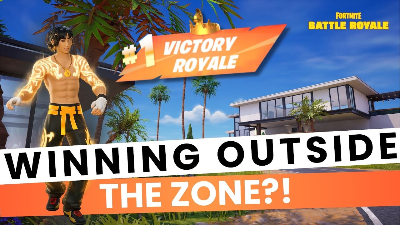 How to Win OUTSIDE the Zone in a REAL Match (Outheal Strategy) | Fortnite Endgame