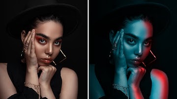 GIMP | Easy Dual Lighting Effect