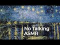 ASMR Sand Art | Van Gogh's "Starry Night Over the Rhône" with Relaxing Ambient Sounds