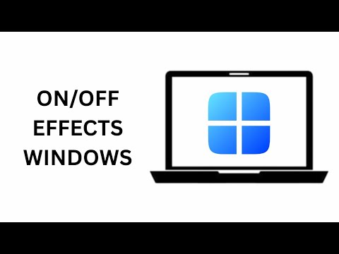 How To Enable or Disable Transparency Effects on Windows 10 & Windows 11