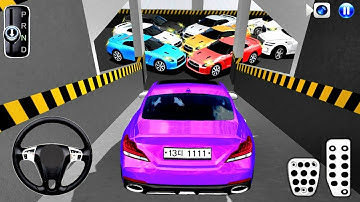 New VIP Number Plate Mercedes Car For Parking - 3D Driving Class 2025 Android ios - gameplay car