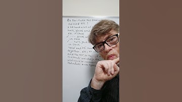 Do You Make This Common Error with Etc.? Many Do - English Tutor Nick P