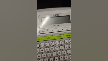 brother label printer screen repair