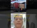 Crane move wood crate out container #shortvideo #shorts