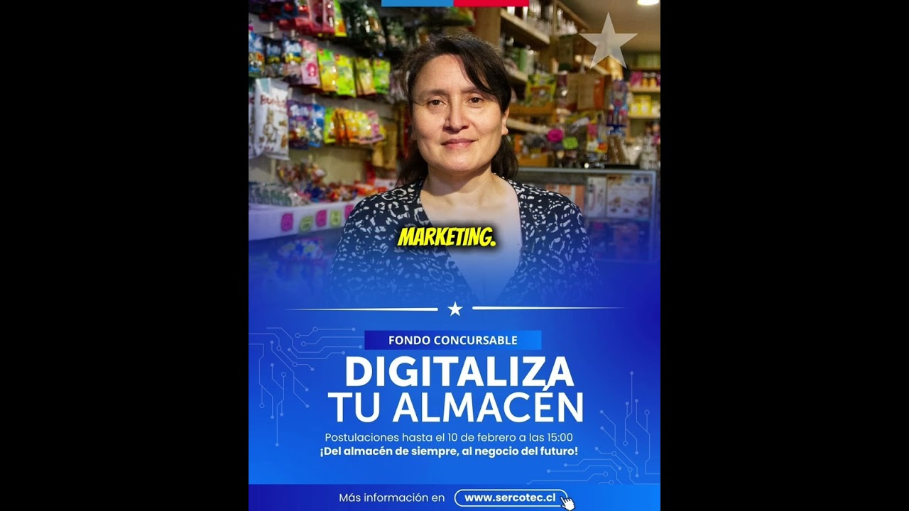 Digitaliza tu almacén, Sercotec