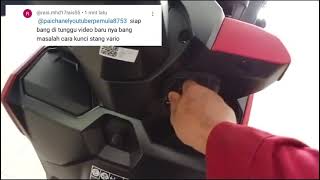 HOW TO LOCK THE HANDLEBARS ON A VARIO 125 CBS ISS 🙏