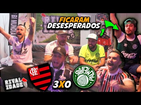 React Flamengo 3x0 Palmeiras | Melhores momentos | Gols | Brasileirão