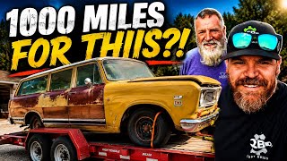 We RESCUED a 1971 International Travelall From a Farm in Nebraska!