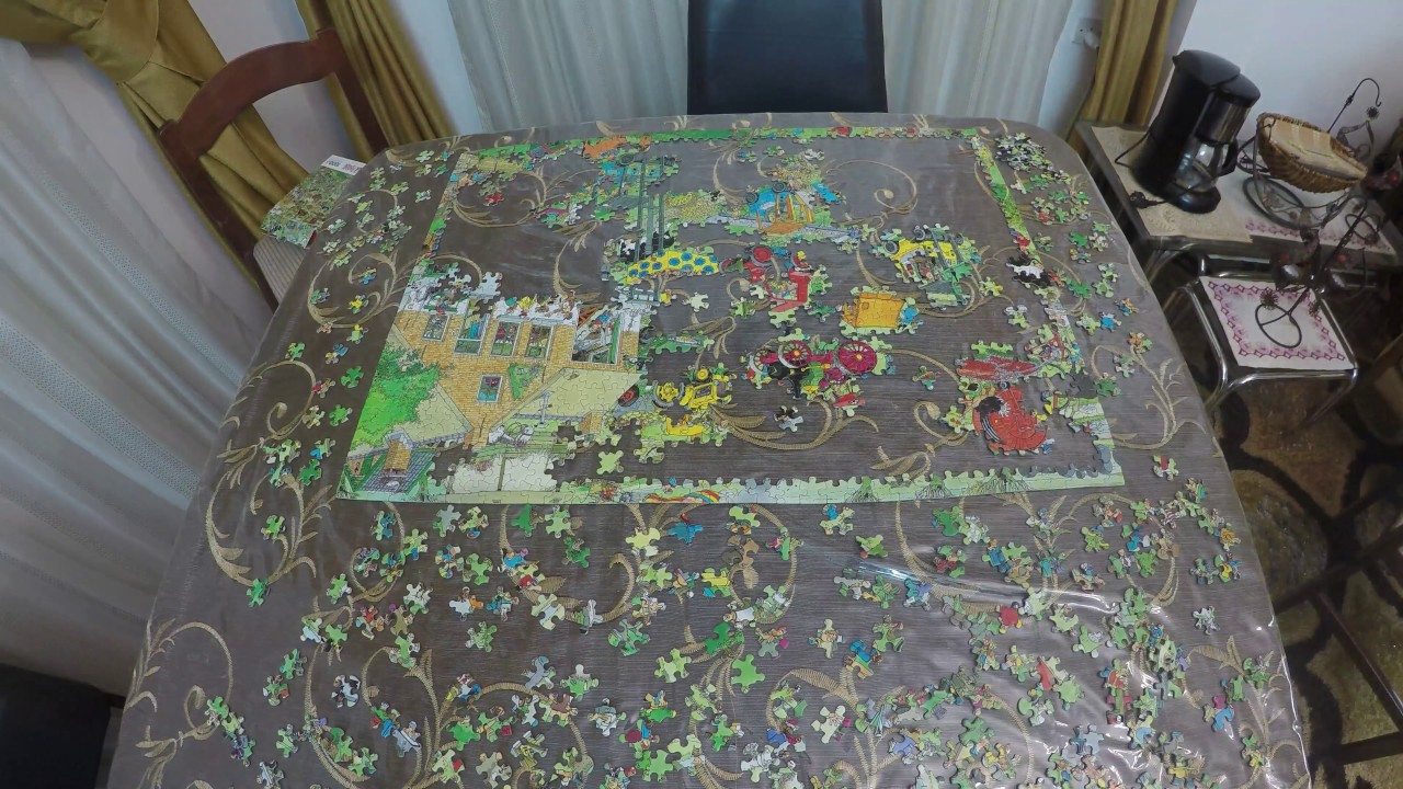 Solving A 1000 Piece Puzzle In Timelaps YouTube Solving A 1000 Piece Puzzle In Timelaps YouTube
