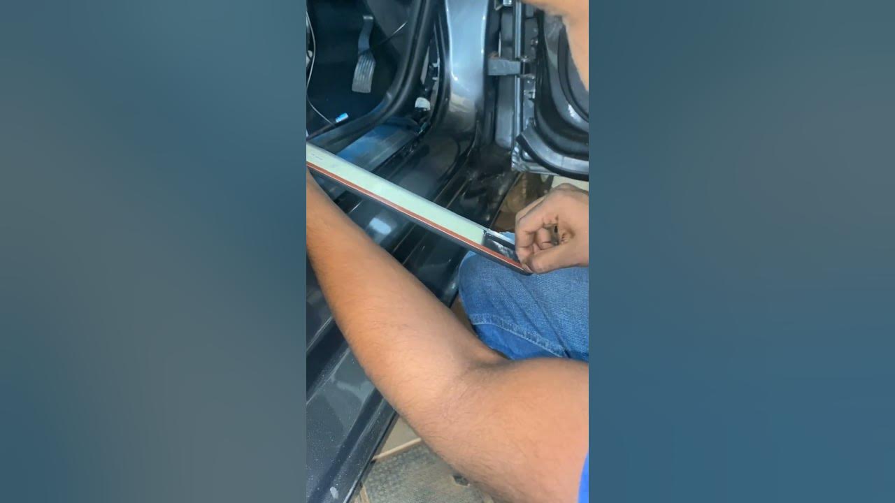 ALTROZ Scuff plate installingshorts YouTube