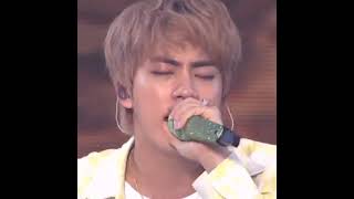 Bts Jin Singing His Lines In Film Out Live At Muster 2021 Day 2
