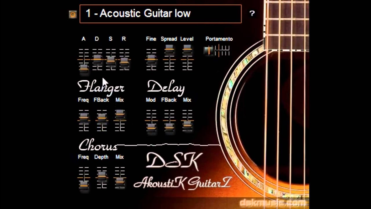 Dsk Guitar Nylon Vst