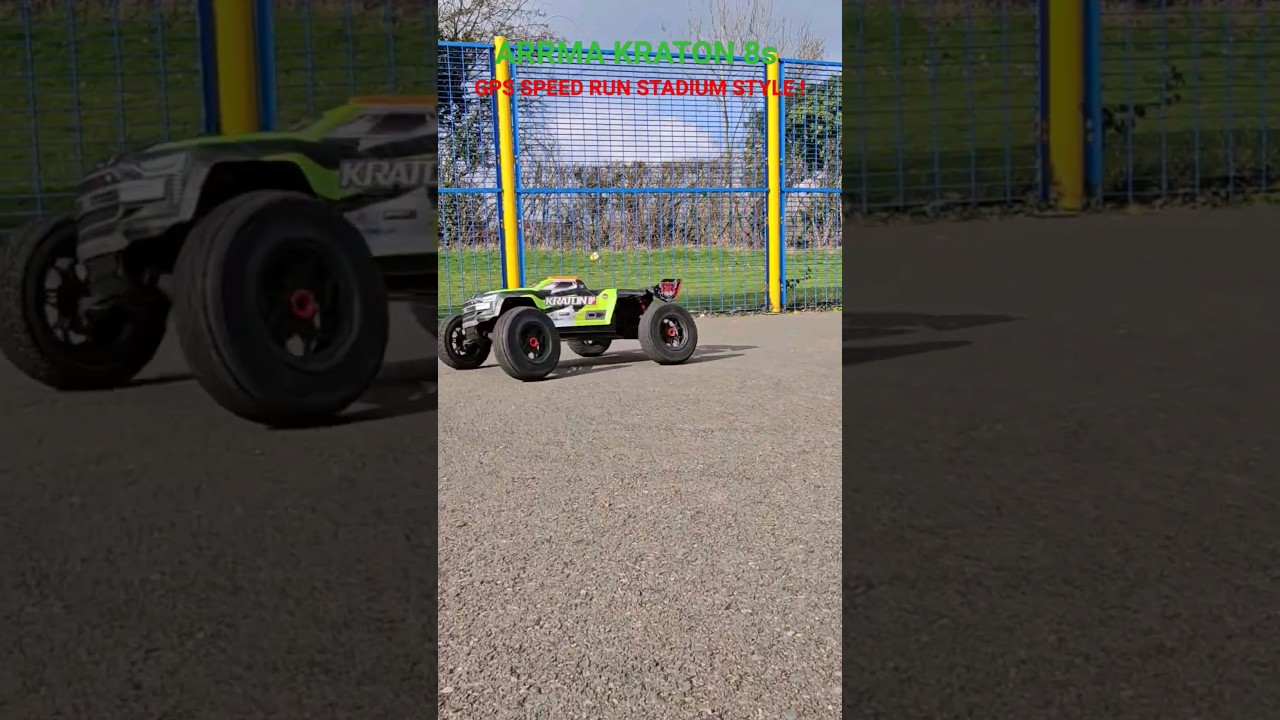 STADIUM ARRMA KRATON 8S BEST GPS RUN AMAZING RC ! 
