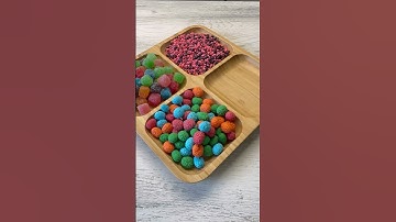 American Candy 🍭 Filling plate with sweets || satisfying ASMR #oddlysatisfying #nerdscandy #nerds