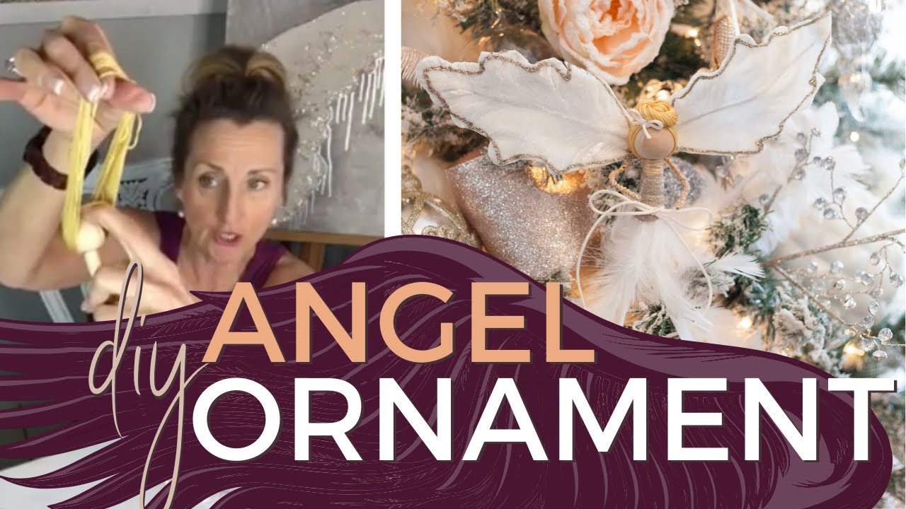 Wow to make your own Angel Ornament 👼 Tracey Bellion