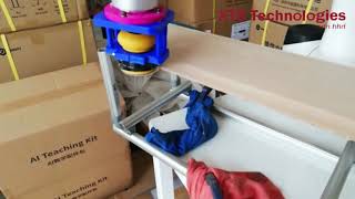 Wood sanding replace worker to robot Cobot dobot automatic sanding easy teaching and mounting sander