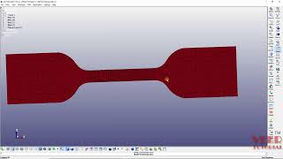 LS DYNA Tutorials | Tensile Test Analysis part 3/4 | LS Pre/Post