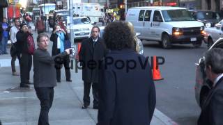 Howard Stern and Beth Ostrosky at the 'Late Show with Dav...