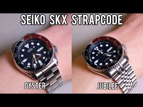 Strapcode J-Louis vs O-Boyer bracelet for Seiko SKX | Should you get the Jubilee or Oyster?