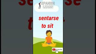 To sit Verb Spanish language Vocabulary Profile