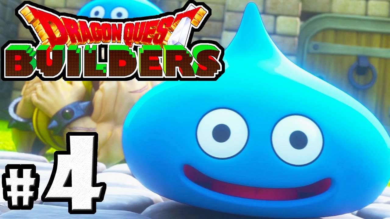 Dragon Quest Builders PS4 Gameplay Walkthrough PART 4 Ghost Castle, Iron Scorpion Spinning