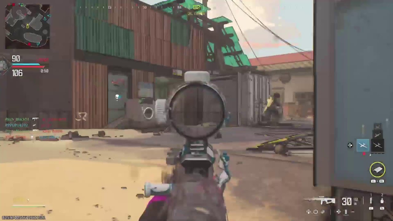 Mw3 Multi-player Playing with a Sniper with PitchBlack