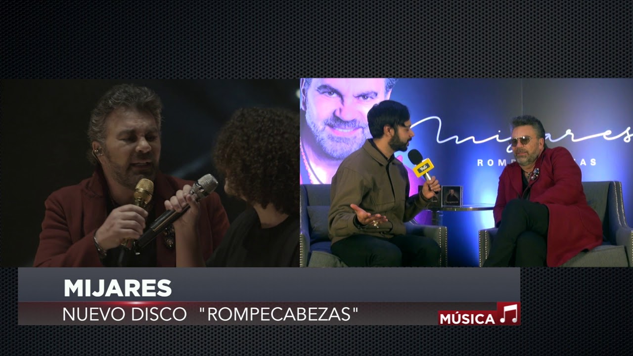 Mijares presenta su nuevo disco Rompecabezas YouTube