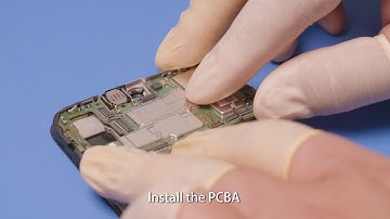 HUAWEI P smart 2019 Potter Disassembly and  Assembly Video Tutorial 5   Replace the TP