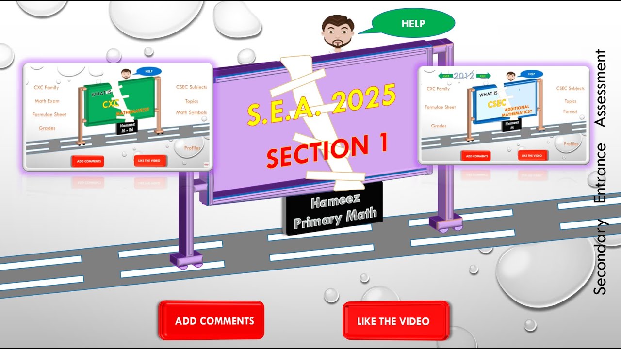 SEA 2025 ~ Section 1 Solutions