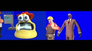 Pizza Tower Screaming_Boob or Boo Animation (REUPLOAD) VS twofort tower screaming [ORIGINAL]