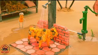 diy mini tractor builds luxury brickMinitractor chaff cutter machine science project @minitractor
