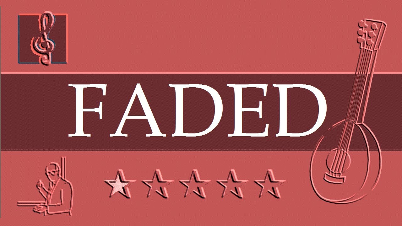 Mandolin Notes Tutorial - Faded - Alan Walker - Restrung (Sheet Music)